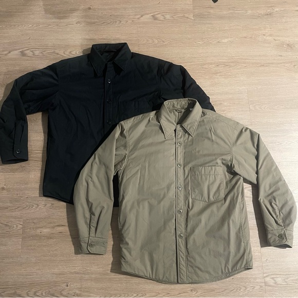 Lot Uniqlo U Padded Shirt Jacket Christophe Lemaire - Picture 2 of 15